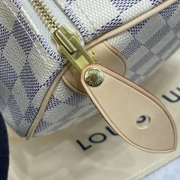 Louis Vuitton Speedy White Grid - Image 10