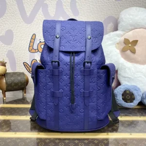 Louis Vuitton Christopher Backpack Blue