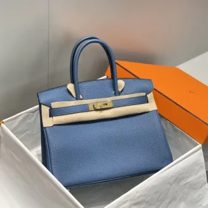 Hermes Birkin Agate Blue