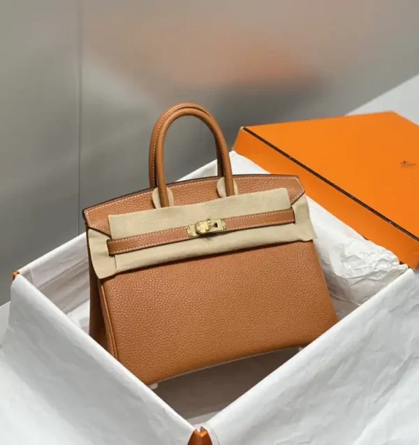 Hermes Birkin Golden Brown
