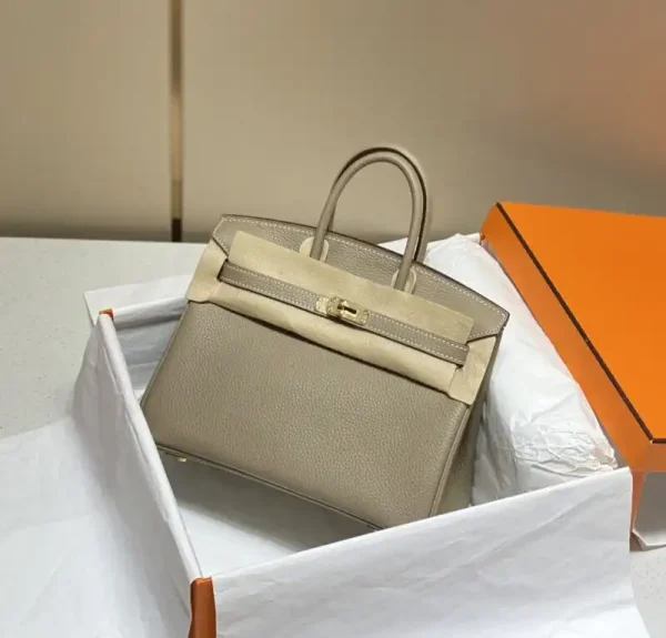 Hermes Birkin Turtledove Silver