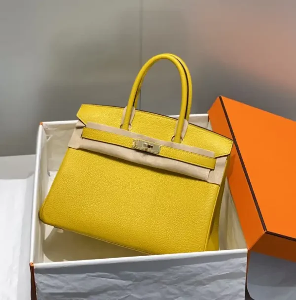 Hermes Birkin Amber Yellow