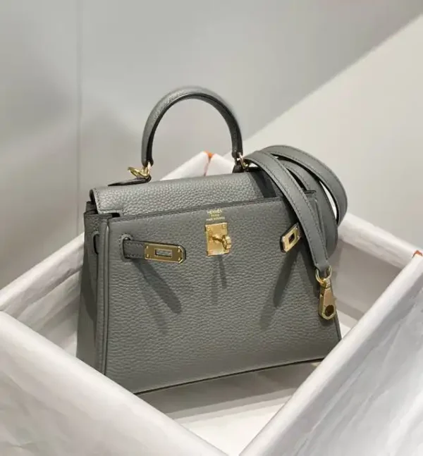 Hermes Kelly Mini Cumulonimbus Gray - Image 2