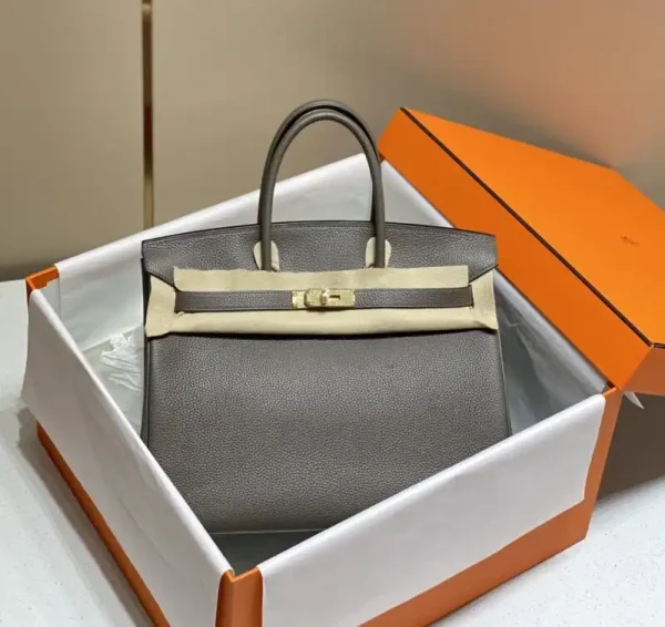Hermes Birkin Pewter Grey