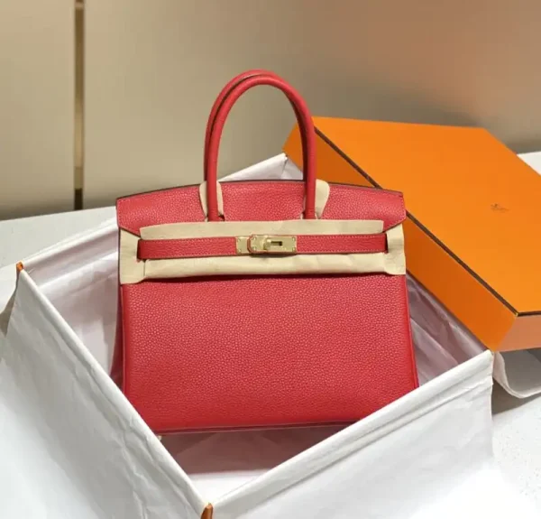 Hermes Birkin Hot Red