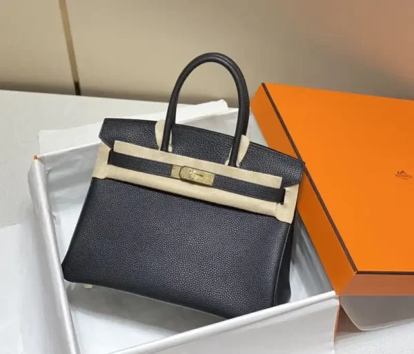 Hermes Birkin Black Gold