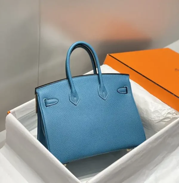 Hermes Birkin Denim Blue - Image 2
