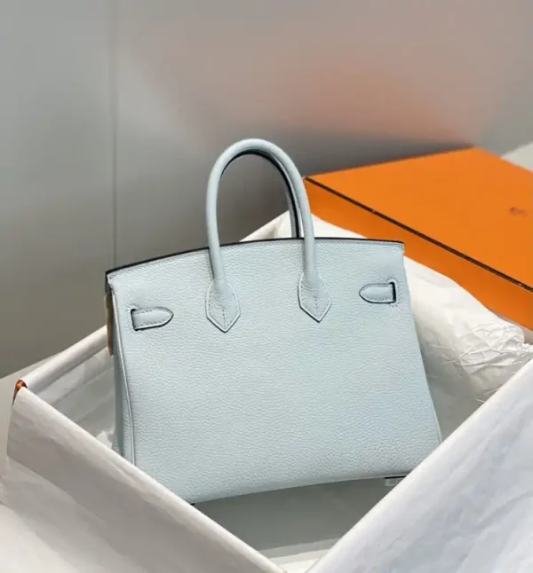 Hermes Birkin Grail Blue - Image 2