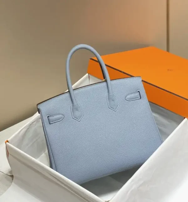 Hermes Birkin Linen Blue - Image 2