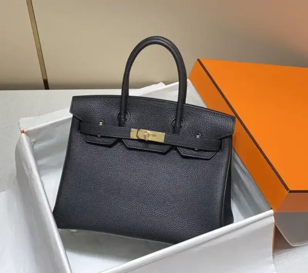 Hermes Birkin Black Gold - Image 3