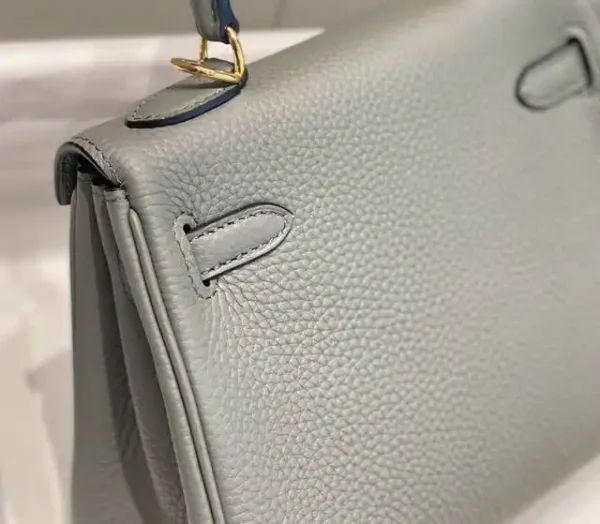 Hermes Kelly Mini Cumulonimbus Gray - Image 4