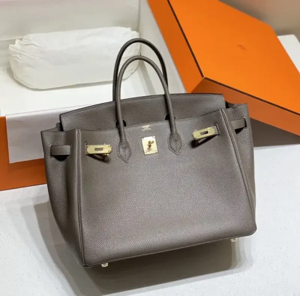 Hermes Birkin Pewter Grey - Image 3