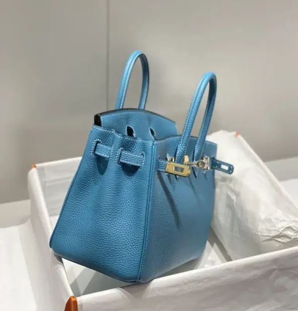 Hermes Birkin Denim Blue - Image 4