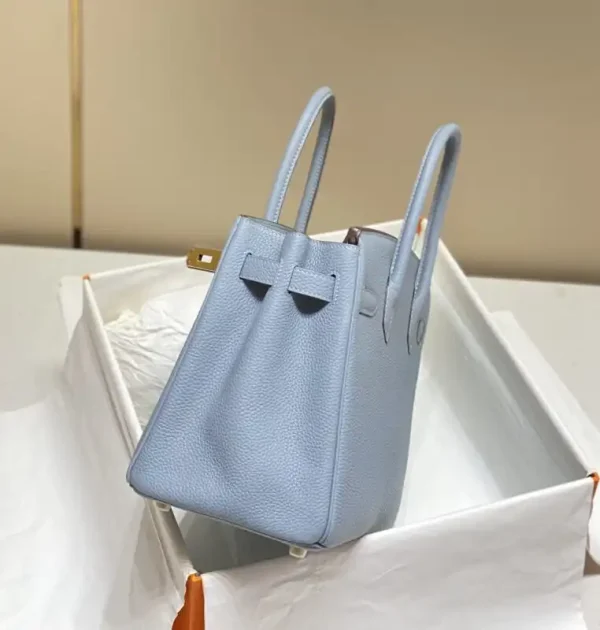 Hermes Birkin Linen Blue - Image 4