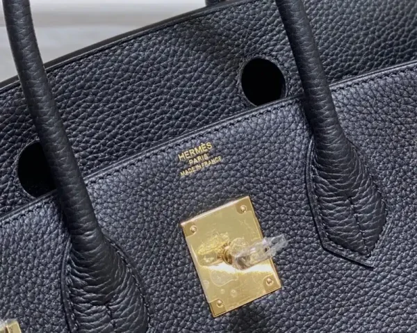 Hermes Birkin Black Gold - Image 5