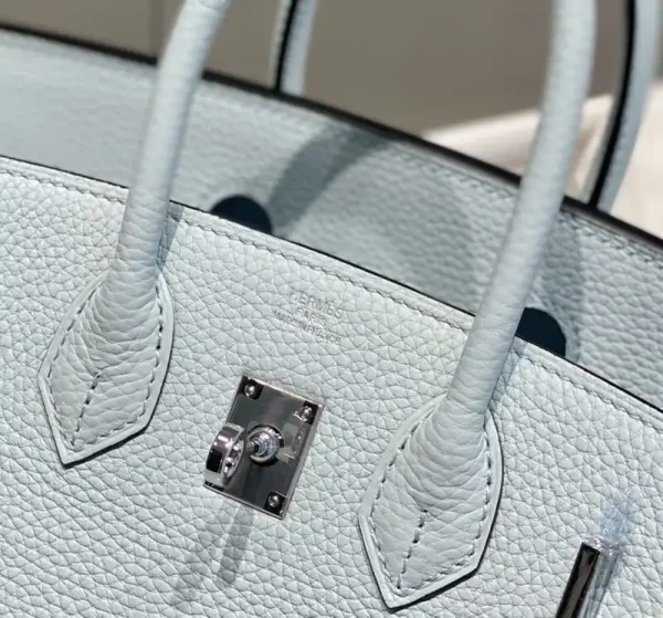 Hermes Birkin Grail Blue - Image 5