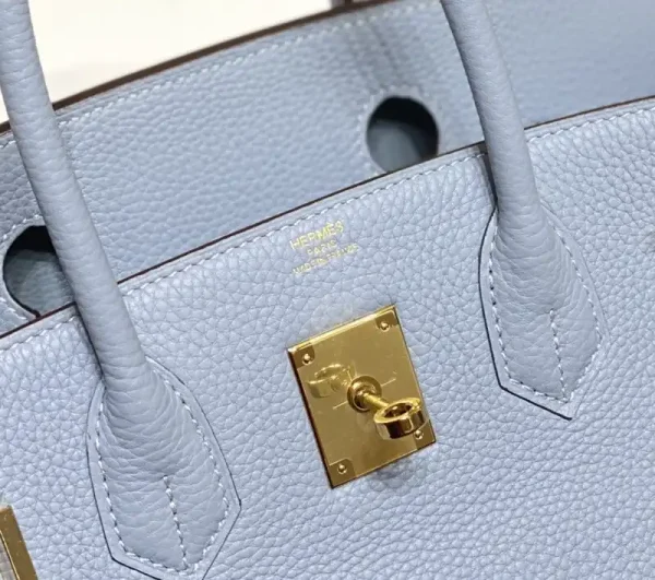 Hermes Birkin Linen Blue - Image 5