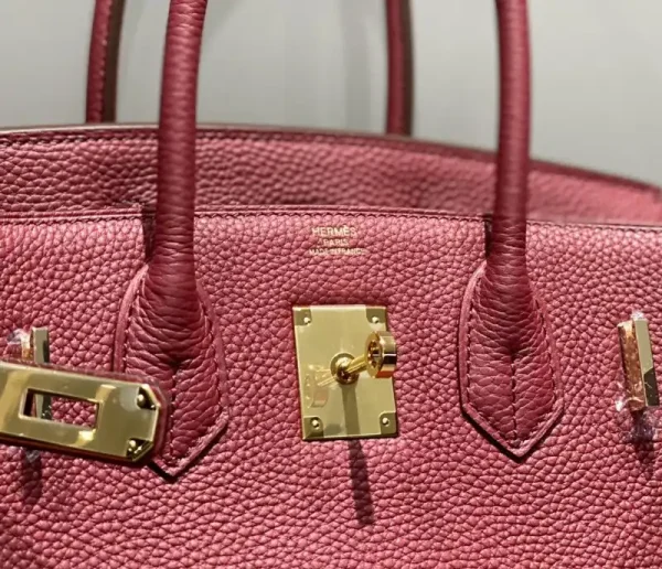 Hermes Birkin Bordeaux Red - Image 5