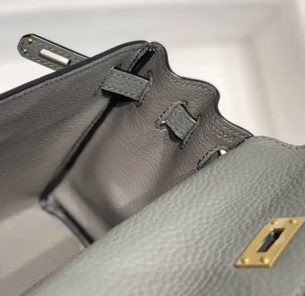 Hermes Kelly Mini Cumulonimbus Gray - Image 6