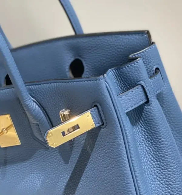 Hermes Birkin Agate Blue - Image 6