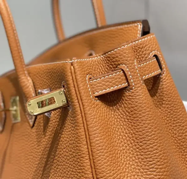 Hermes Birkin Golden Brown - Image 6