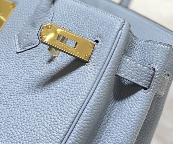 Hermes Birkin Linen Blue - Image 6