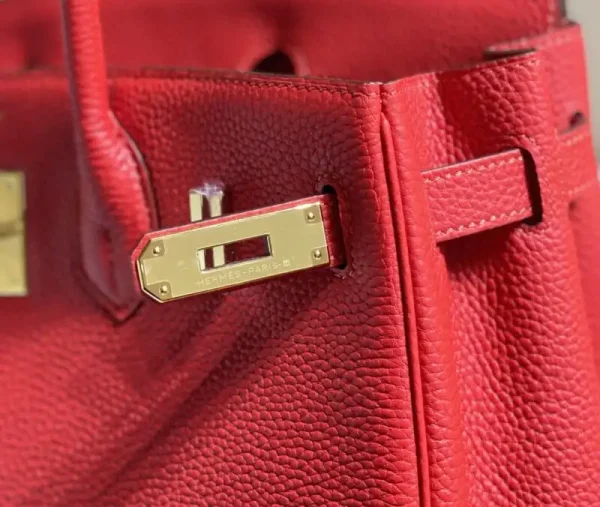 Hermes Birkin Hot Red - Image 6