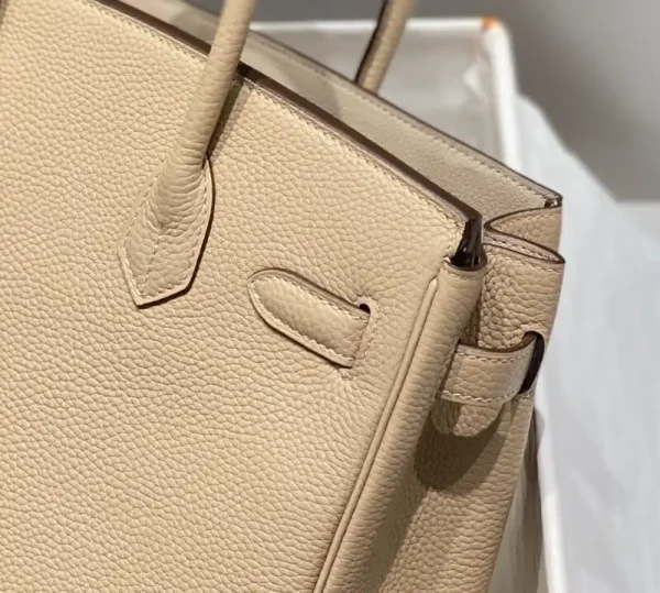 Hermes Birkin Trench Coat Grey - Image 7