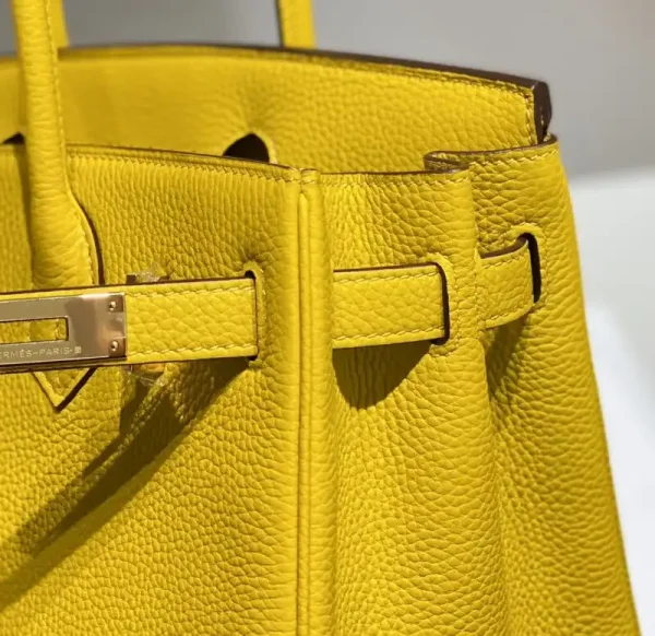 Hermes Birkin Amber Yellow - Image 7