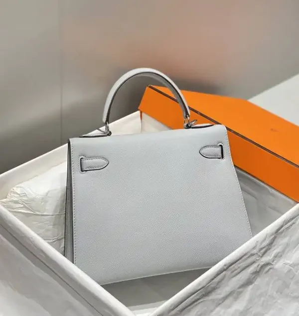 Hermes Kelly Seagull Blue - Image 8