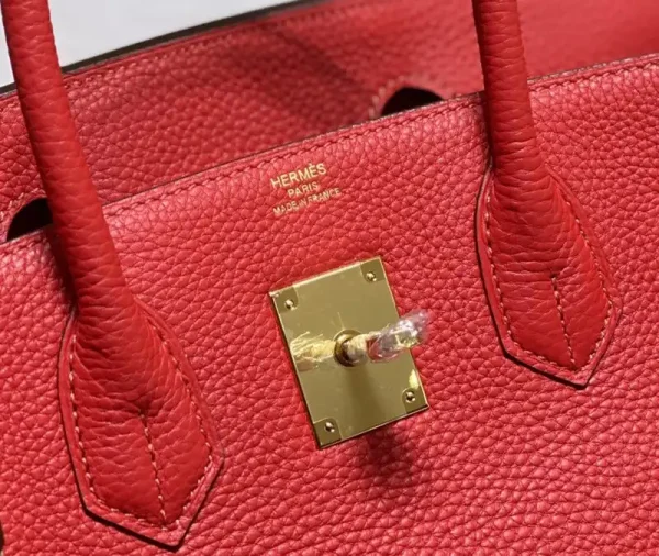 Hermes Birkin Hot Red - Image 7