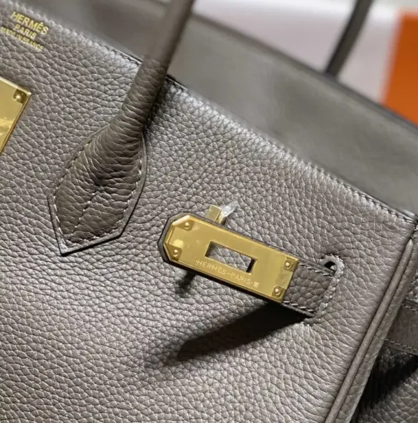 Hermes Birkin Pewter Grey - Image 7