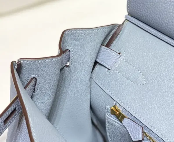 Hermes Birkin Linen Blue - Image 8