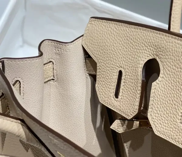 Hermes Birkin Trench Coat Grey - Image 8