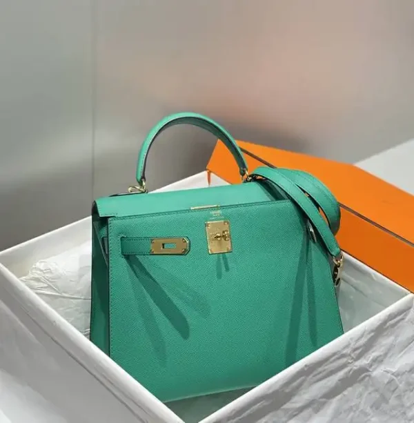 Hermes Kelly Emperial Green - Image 9
