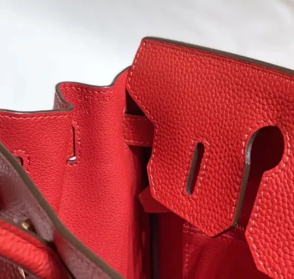 Hermes Birkin Hot Red - Image 8