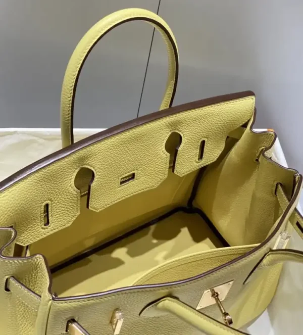 Hermes Birkin Yellow - Image 9