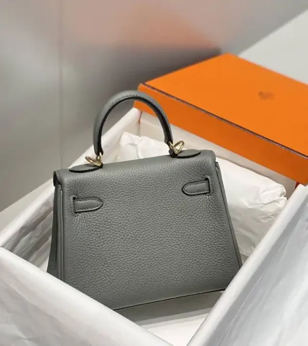 Hermes Kelly Mini Cumulonimbus Gray - Image 9