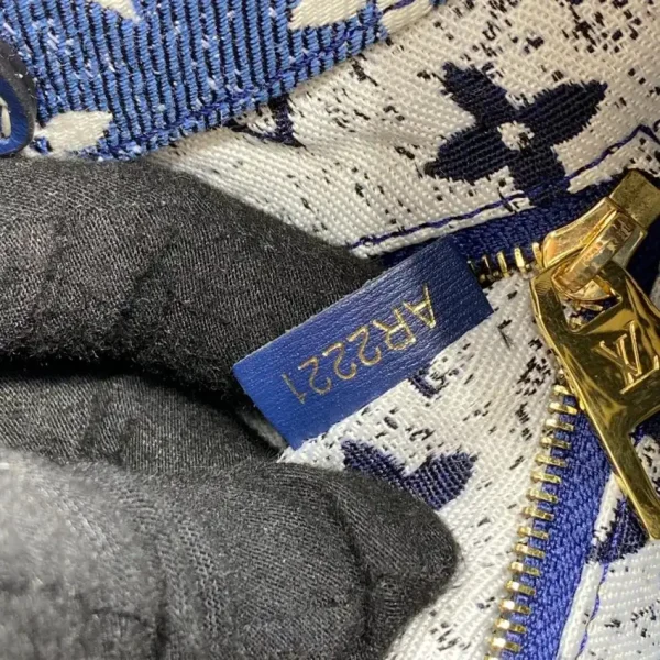 LV OnTheGo Blue Denim - Image 8