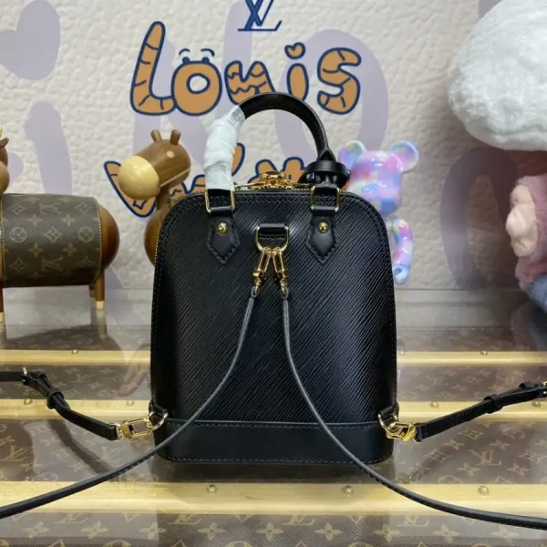 Louis Vuitton Alma Backpack Black - Image 2