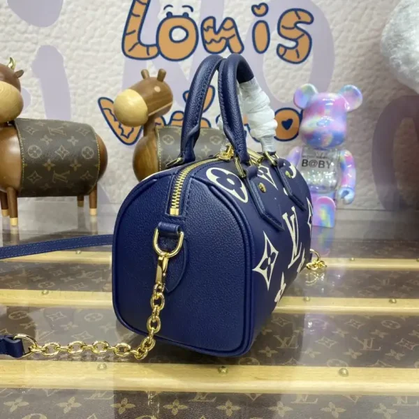 Louis Vuitton Speedy Bandouliere 20 Blue - Image 8
