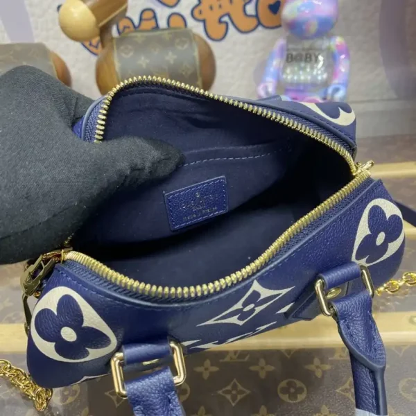 Louis Vuitton Speedy Bandouliere 20 Blue - Image 3