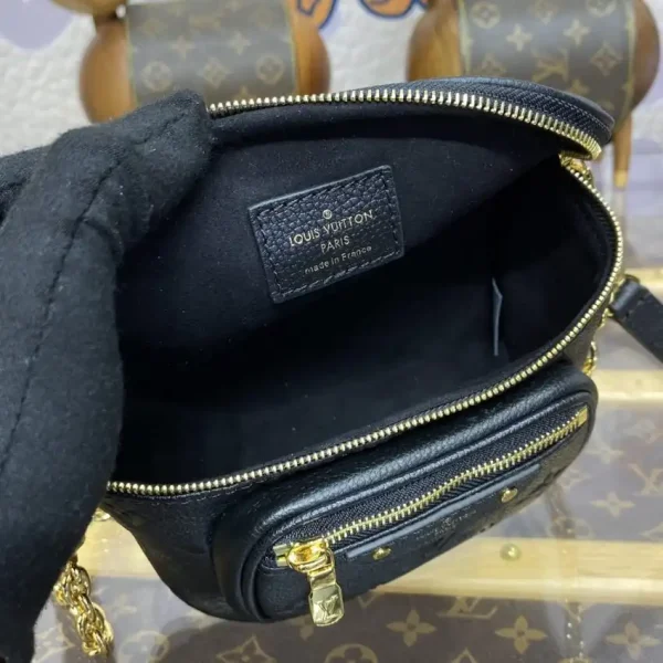Louis Vuitton Bumbag Mini Full Black - Image 7