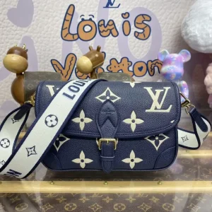 Louis Vuitton Nano Diane Satchel Blue-Pink