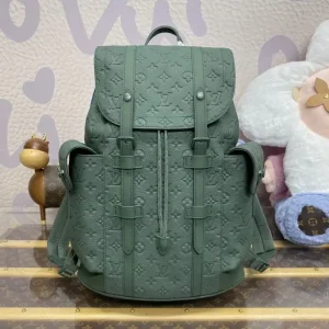 Louis Vuitton Christopher Backpack Green