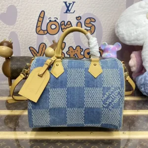 Louis Vuitton Speedy Bandouliere 25 Denim