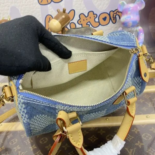 Louis Vuitton Speedy Bandouliere 25 Denim - Image 3