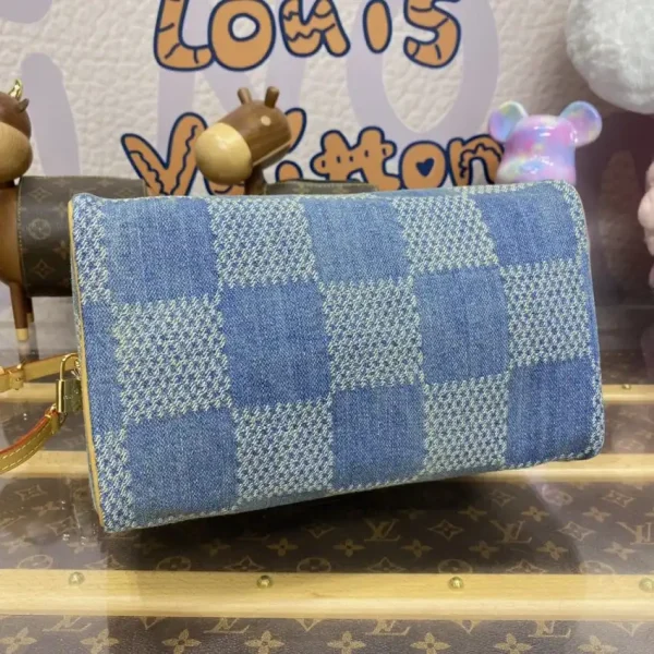 Louis Vuitton Speedy Bandouliere 25 Denim - Image 4