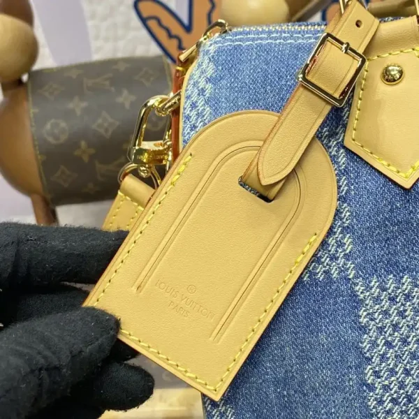 Louis Vuitton Speedy Bandouliere 25 Denim - Image 5