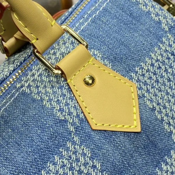 Louis Vuitton Speedy Bandouliere 25 Denim - Image 10